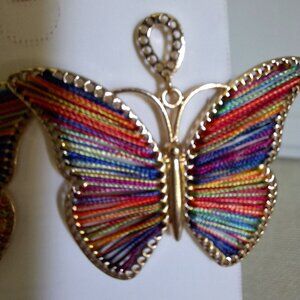 Earrings  butterfly
